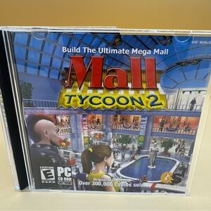 Mall Tycoon 2 (2004, Win PC CD-ROM) Build the Ultimate Mega Mall - TESTED WORKS
